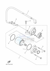 YFZ450R (BKDD) drawing STARTING MOTOR