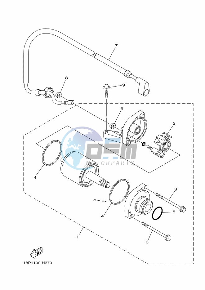 STARTING MOTOR