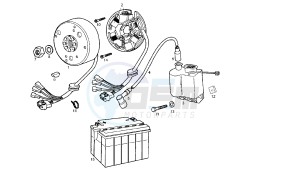 SENDA R DRD - BLACK DEVIL 2A EDIZIONE - 50 CC VTHSR1A2A drawing GENERATOR