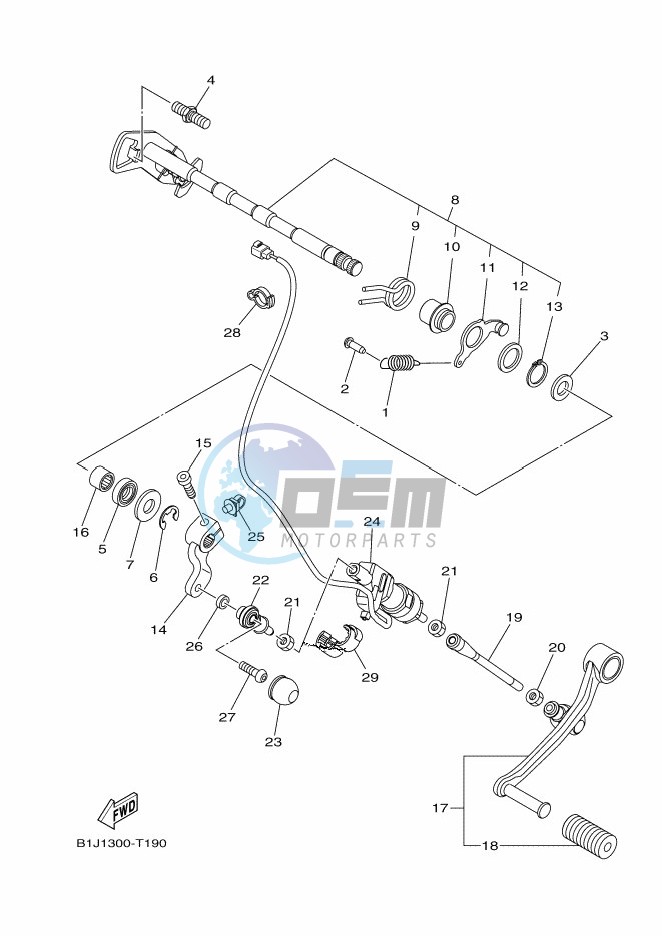 SHIFT SHAFT