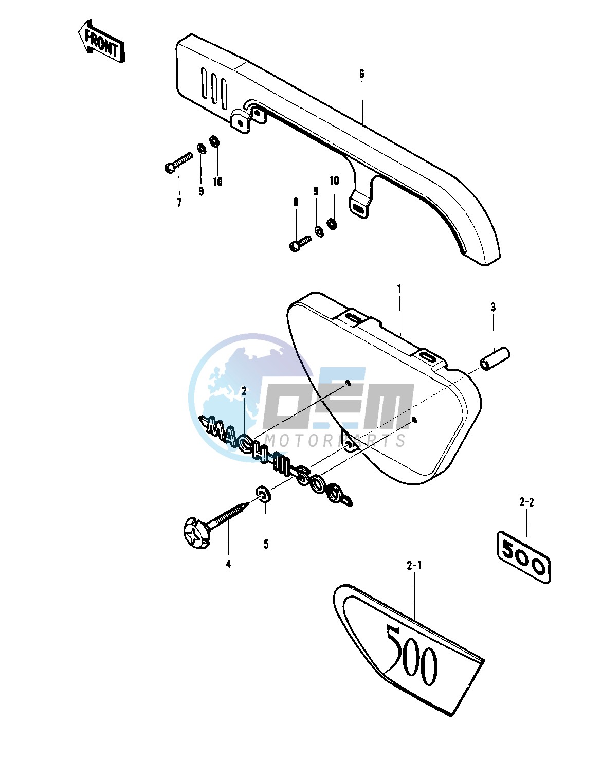 SIDE COVER_CHAIN COVER -- 69-72 H1_A_B_C- -