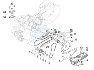 S 50 4T 4V College drawing Oil pump