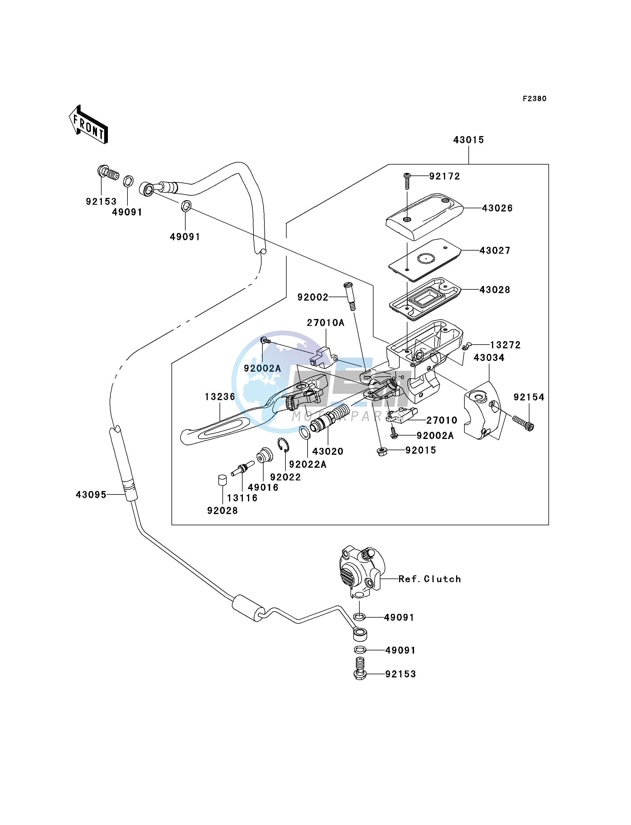 CLUTCH MASTER CYLINDER