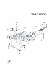 F225J drawing PROPELLER-HOUSING-AND-TRANSMISSION-2