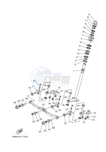 MWS150 MWS150-A TRICITY 155 (BB89) drawing STEERING 2