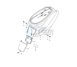 BW'S 50 drawing REAR BODY