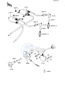 KZ 750 R [GPZ] (R1) [GPZ] drawing IGNITION