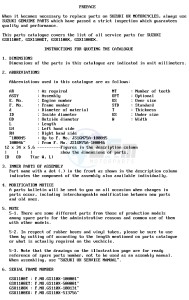 GSX1100 (T-X) drawing * CATALOG PREFACE *