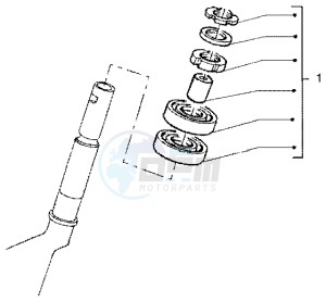 X9 180 Amalfi drawing Fifth wheel assembly