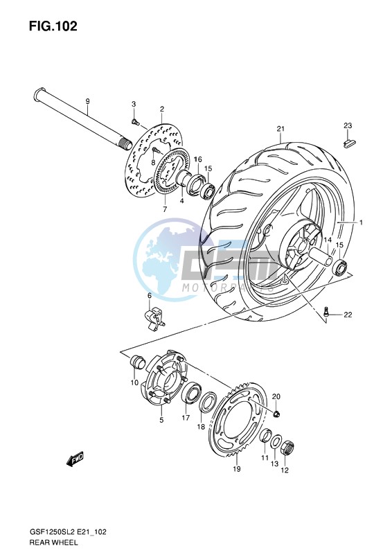 REAR WHEEL