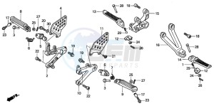 CBR900RE drawing STEP