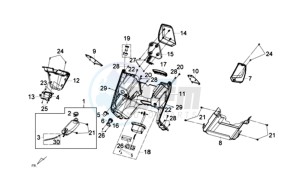 JOYMAX 125i drawing RESERVE TANK / BINNENBAK