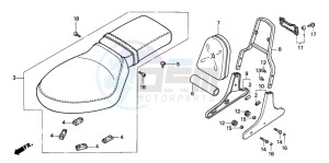 VT600C drawing SEAT