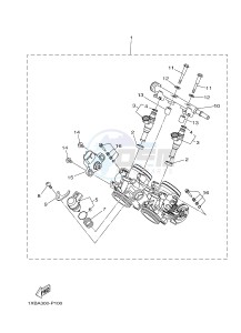 MT07 700 (1WSA) drawing INTAKE 2