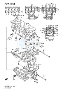 GSR750Z ABS EU drawing CRANKCASE