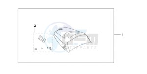 CBF1000A9 Europe Direct - (ED) drawing SEAT COWL*NHA48M*