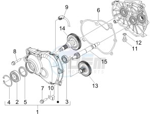 Runner 200 VXR 4t Race drawing Reduction unit