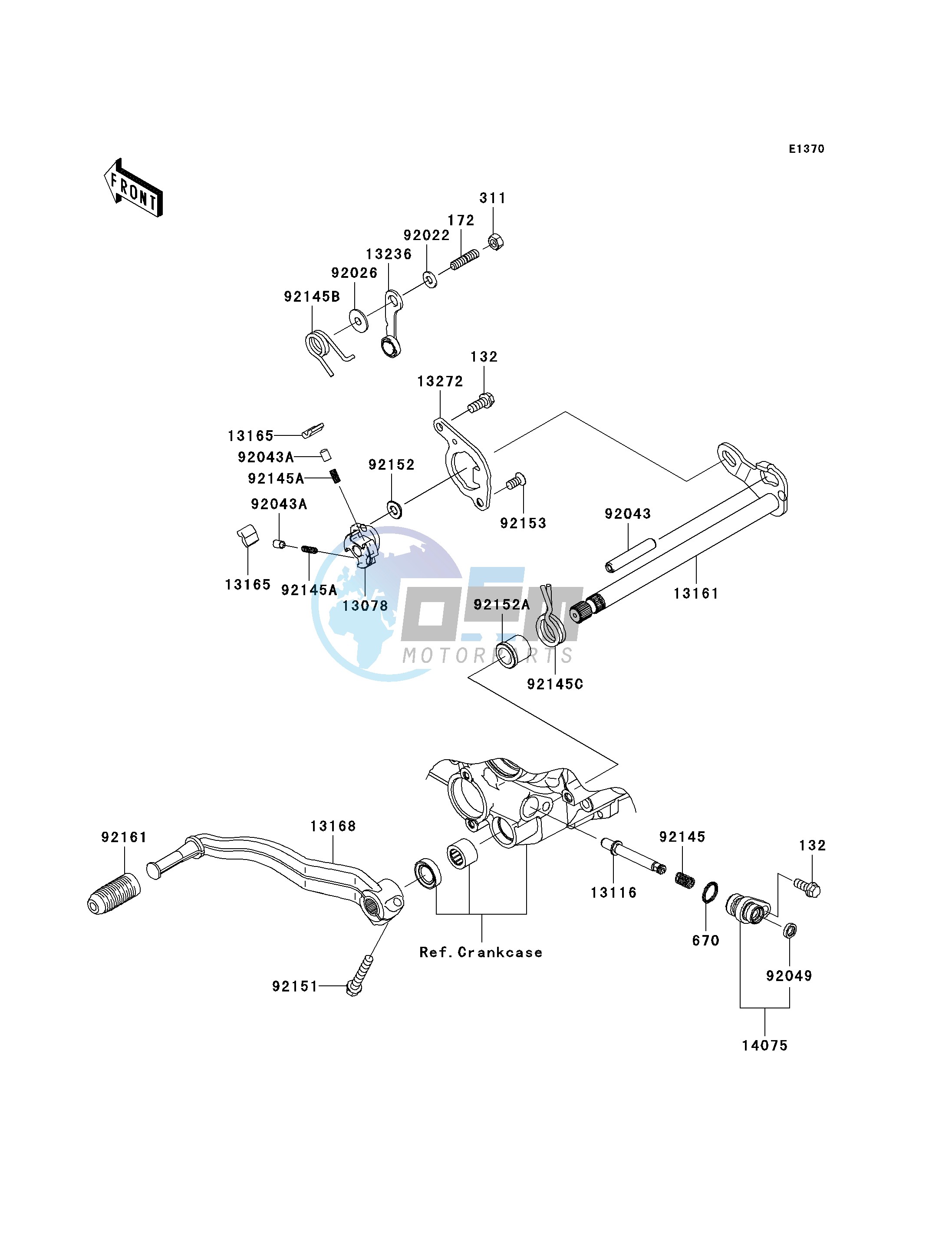 GEAR CHANGE MECHANISM