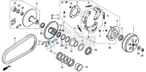 SES150 125 drawing DRIVEN FACE