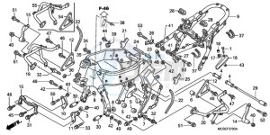 ST1300A9 France - (F / ABS CMF MME) drawing FRAME BODY