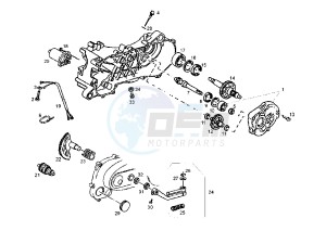 ATLANTIS O2 BULLET - 50 cc drawing STARTING SHAFT