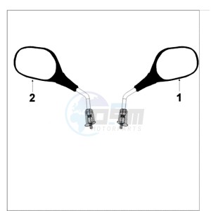 TWEET 125 N drawing MIRRORS