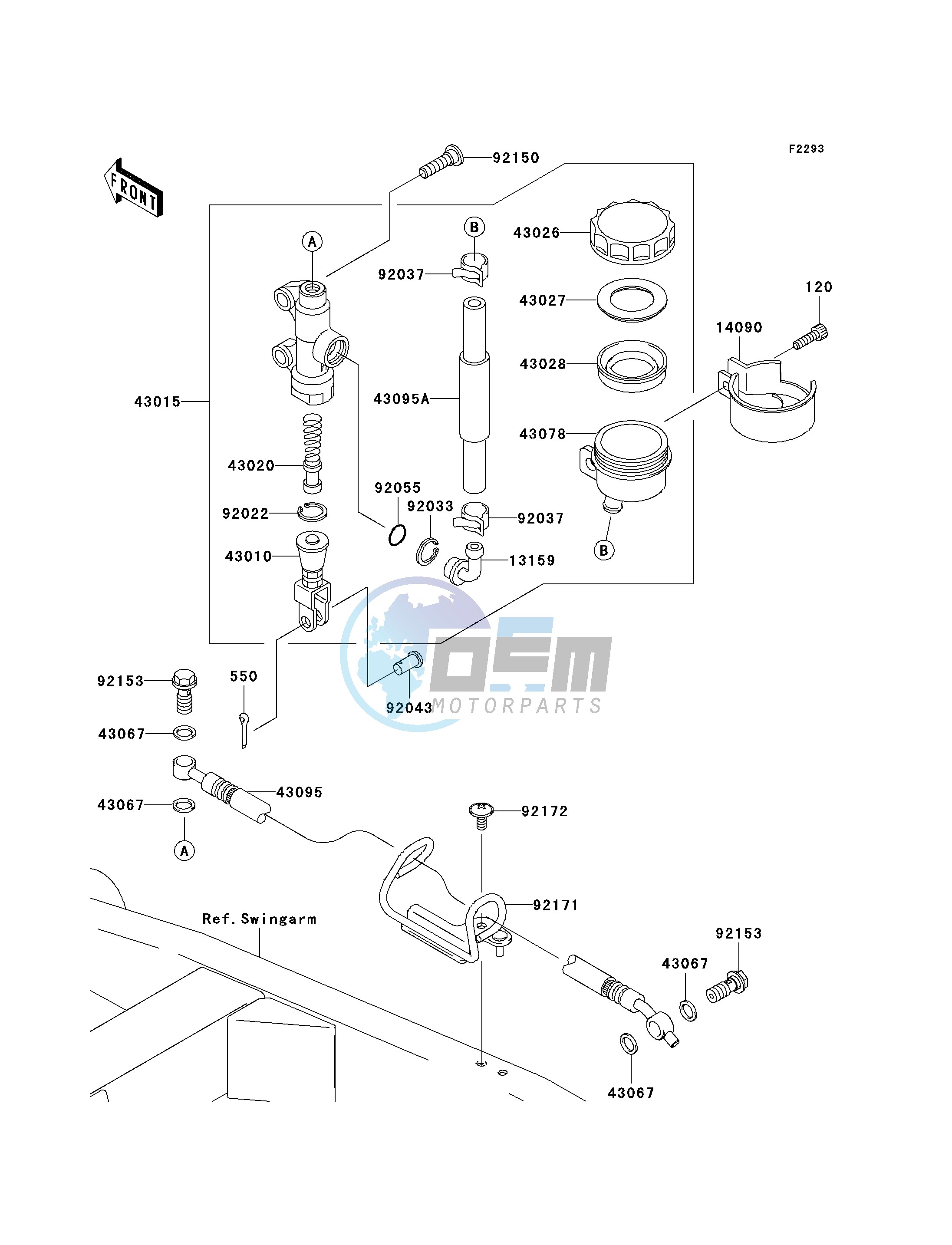 REAR MASTER CYLINDER