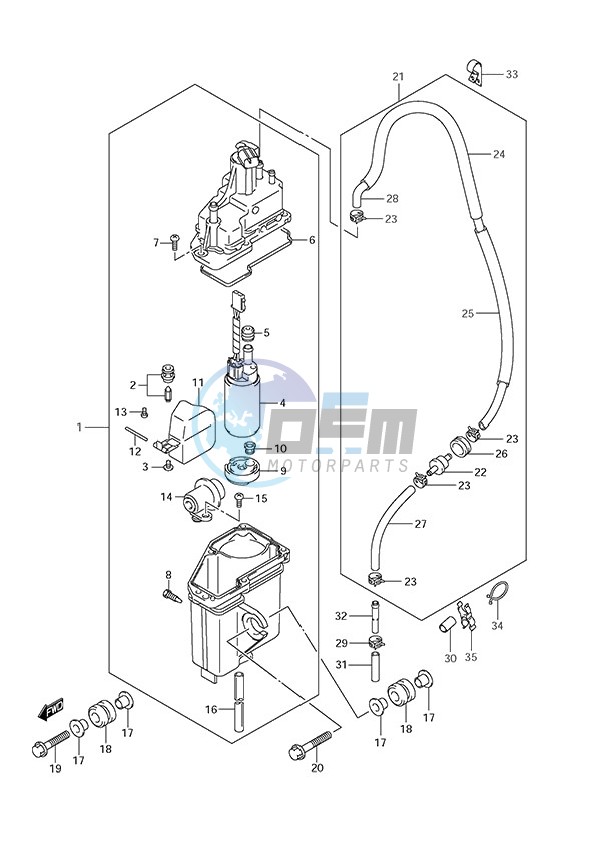 Fuel Vapor Separator