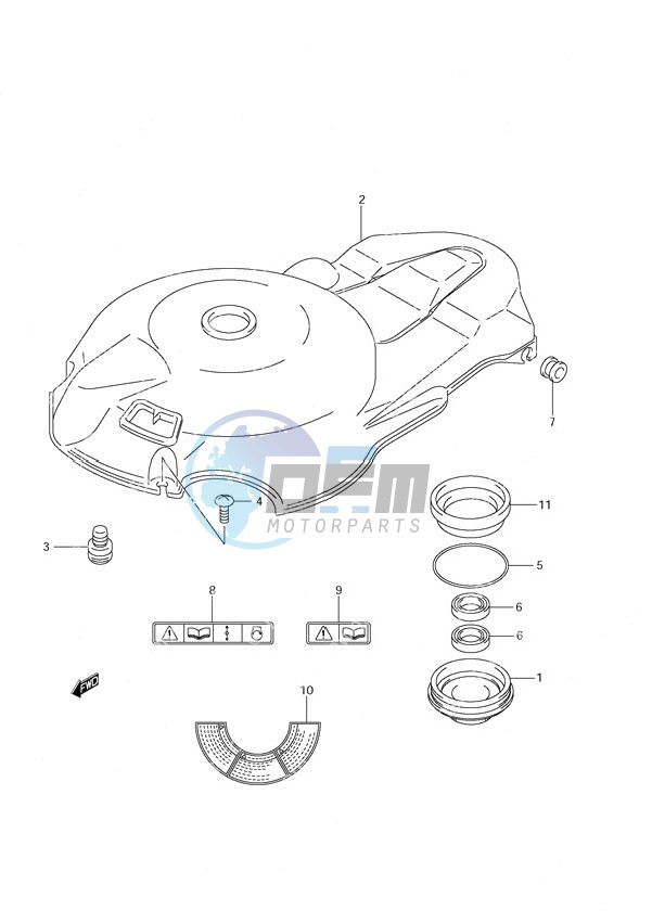 Under Oil Seal Housing