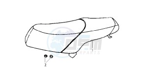 JET BASIX 25KMH 50 drawing BUDDYSEAT