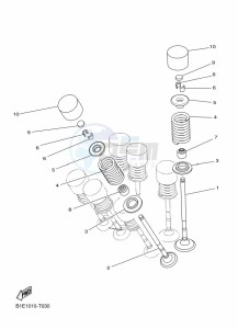 MT-03 MTN320-A (BEV6) drawing VALVE