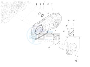 946 125 4T 3V ABS (EMEA, APAC) drawing Crankcase cover - Crankcase cooling