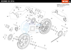 RS3-50-NAKED-GREEN drawing WHEELS - BRAKES