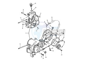 YP E MAJESTY 125 drawing CRANKCASE