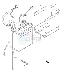 LS650 (E3-E28) SAVAGE drawing BATTERY