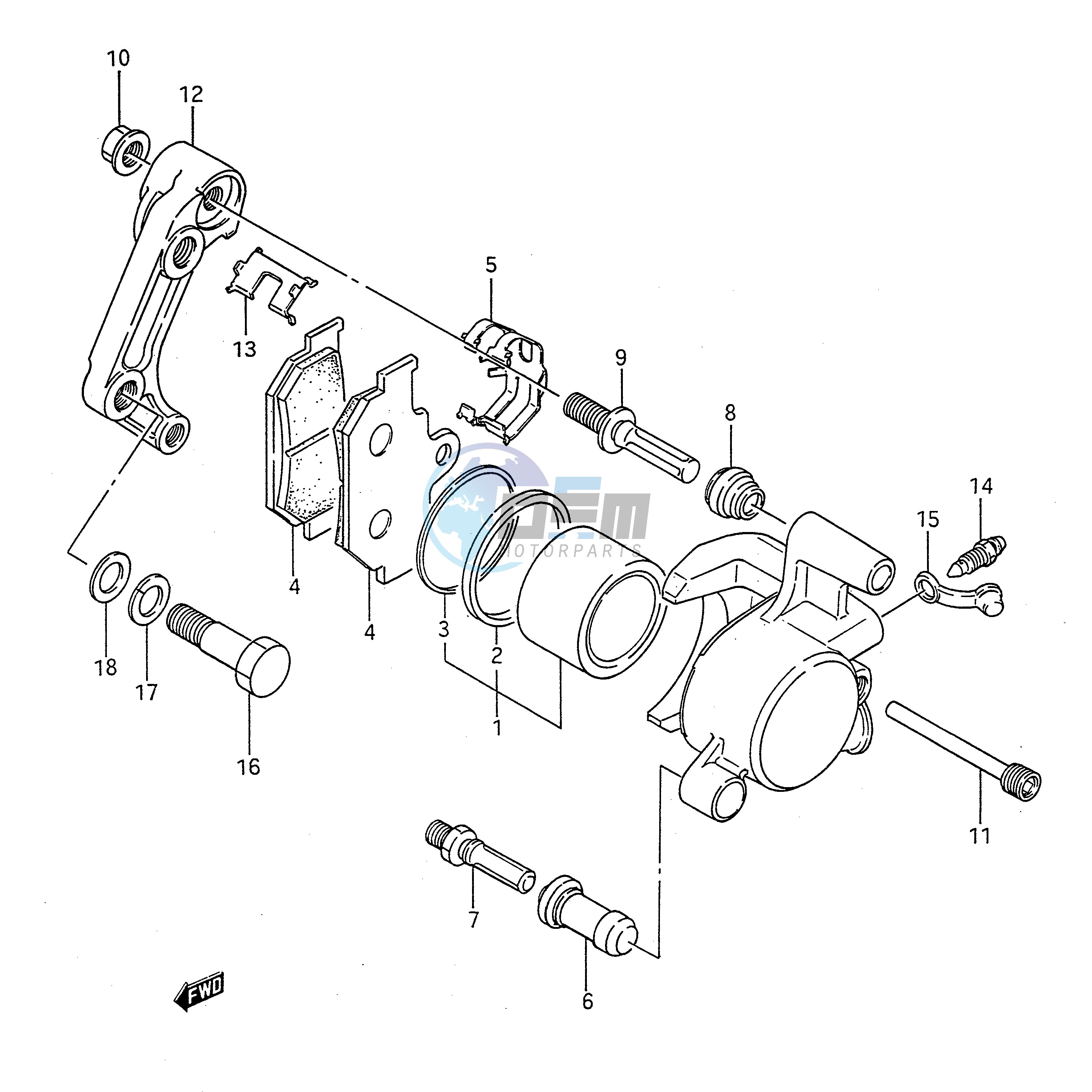 FRONT CALIPER