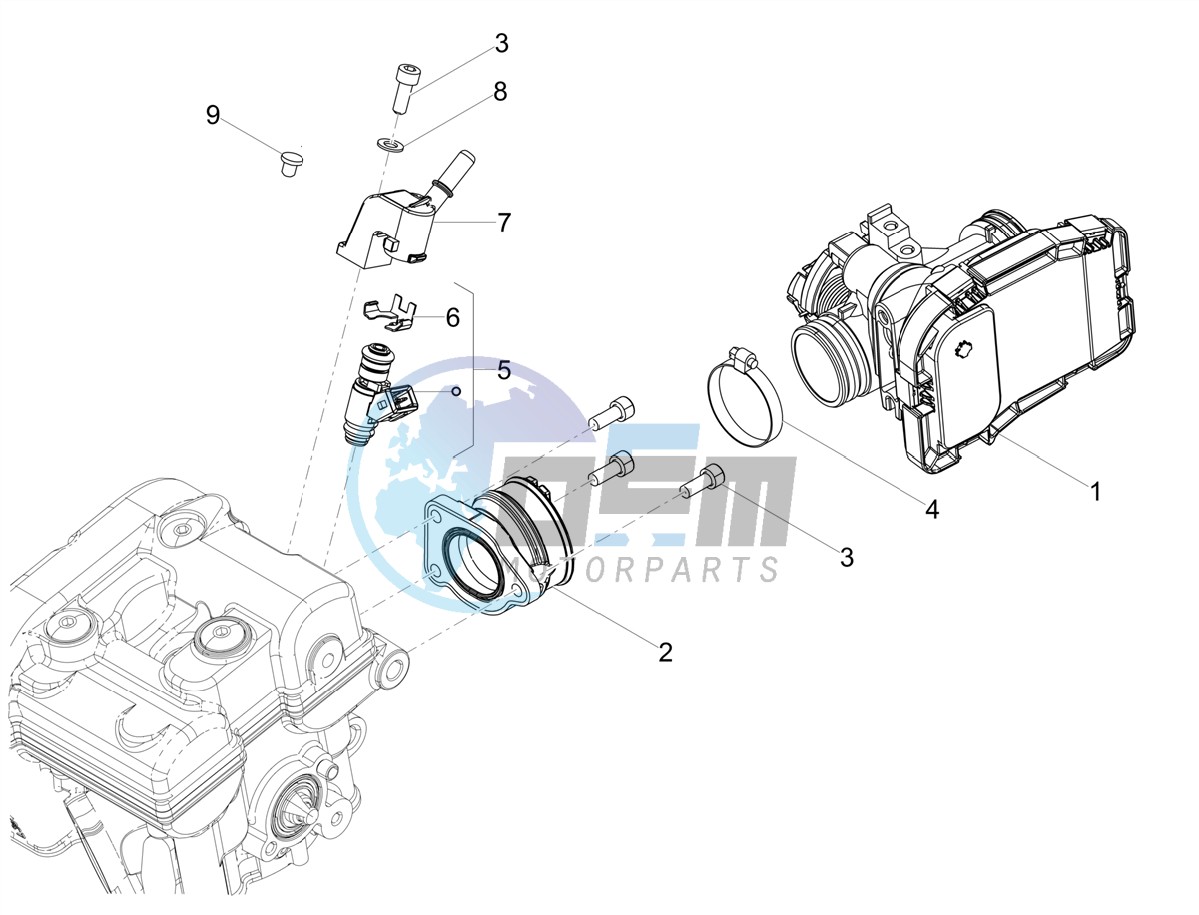 Throttle body