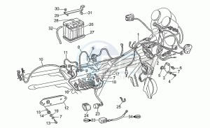 California 1100 EV (V11 EV Usa) EV (V11 EV Usa) drawing Electrical system