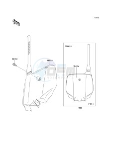 KX 85 A [KX85 MONSTER ENERGY] (A6F - A9FA) A6F drawing ACCESSORY