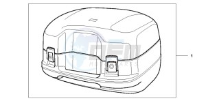 FES250 FORESIGHT drawing 35L TOP BOX A