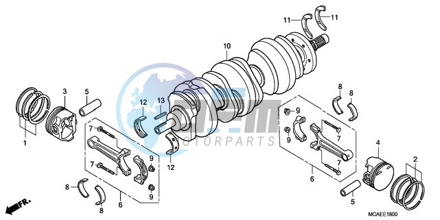 CRANKSHAFT/PISTON