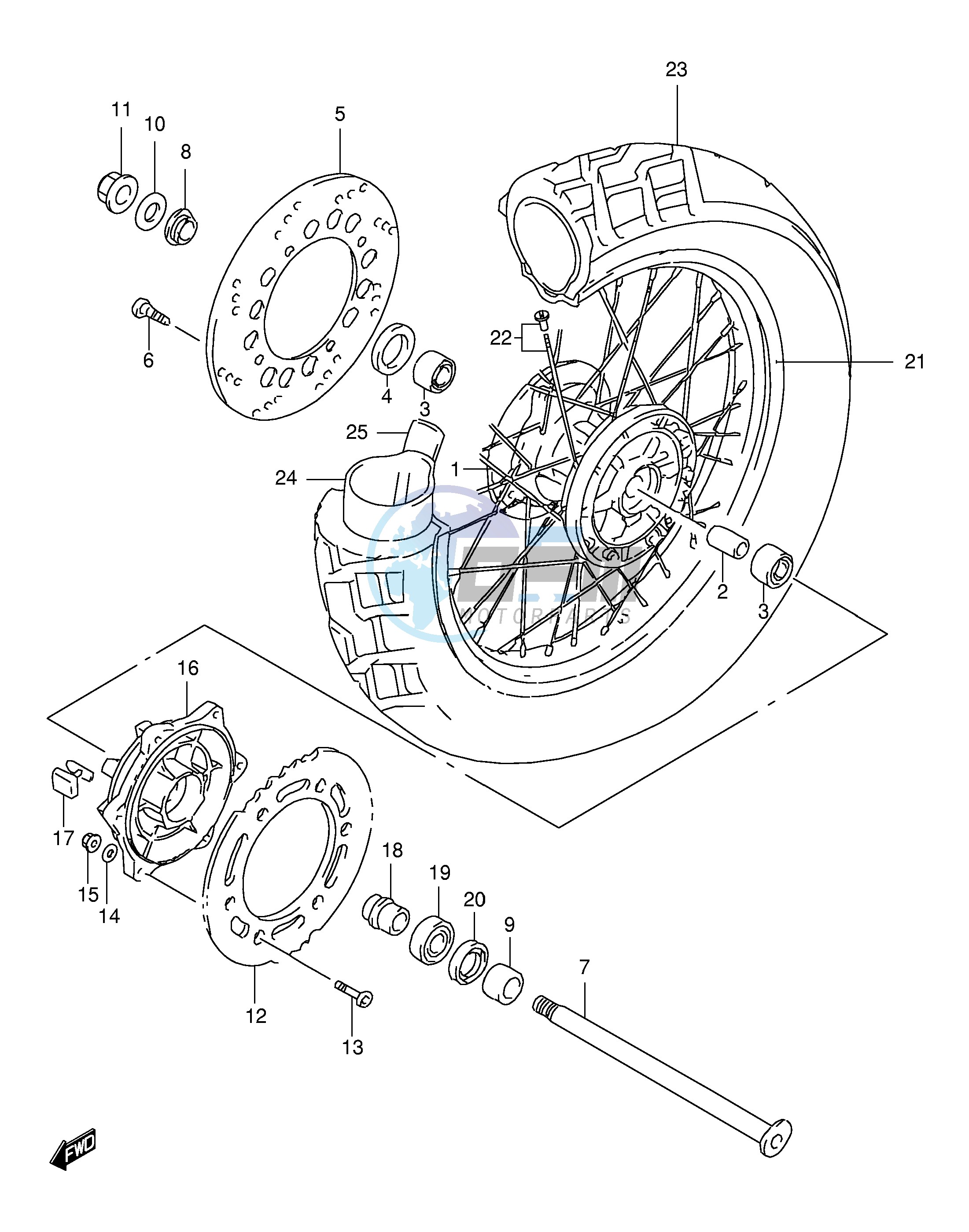 REAR WHEEL