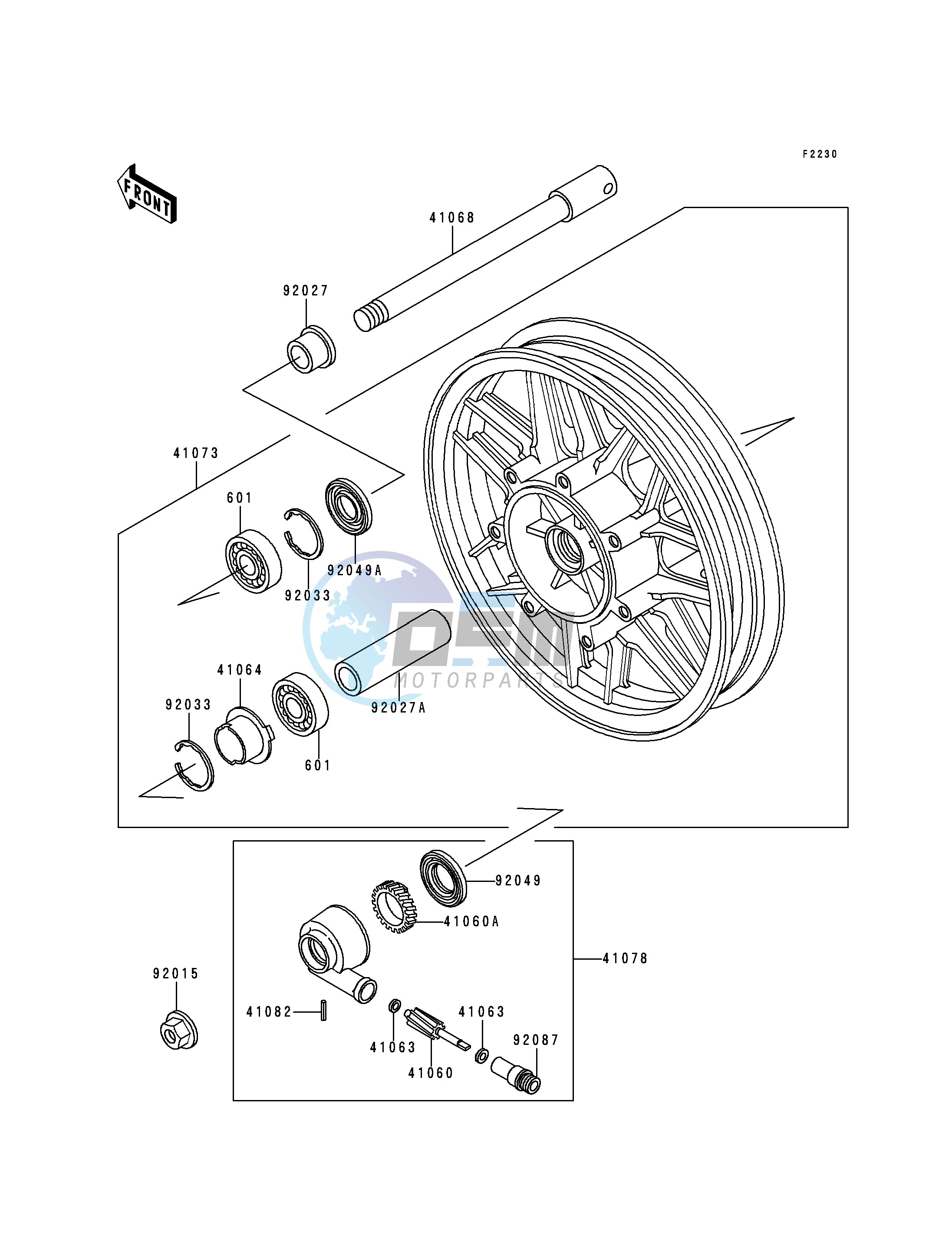 FRONT WHEEL