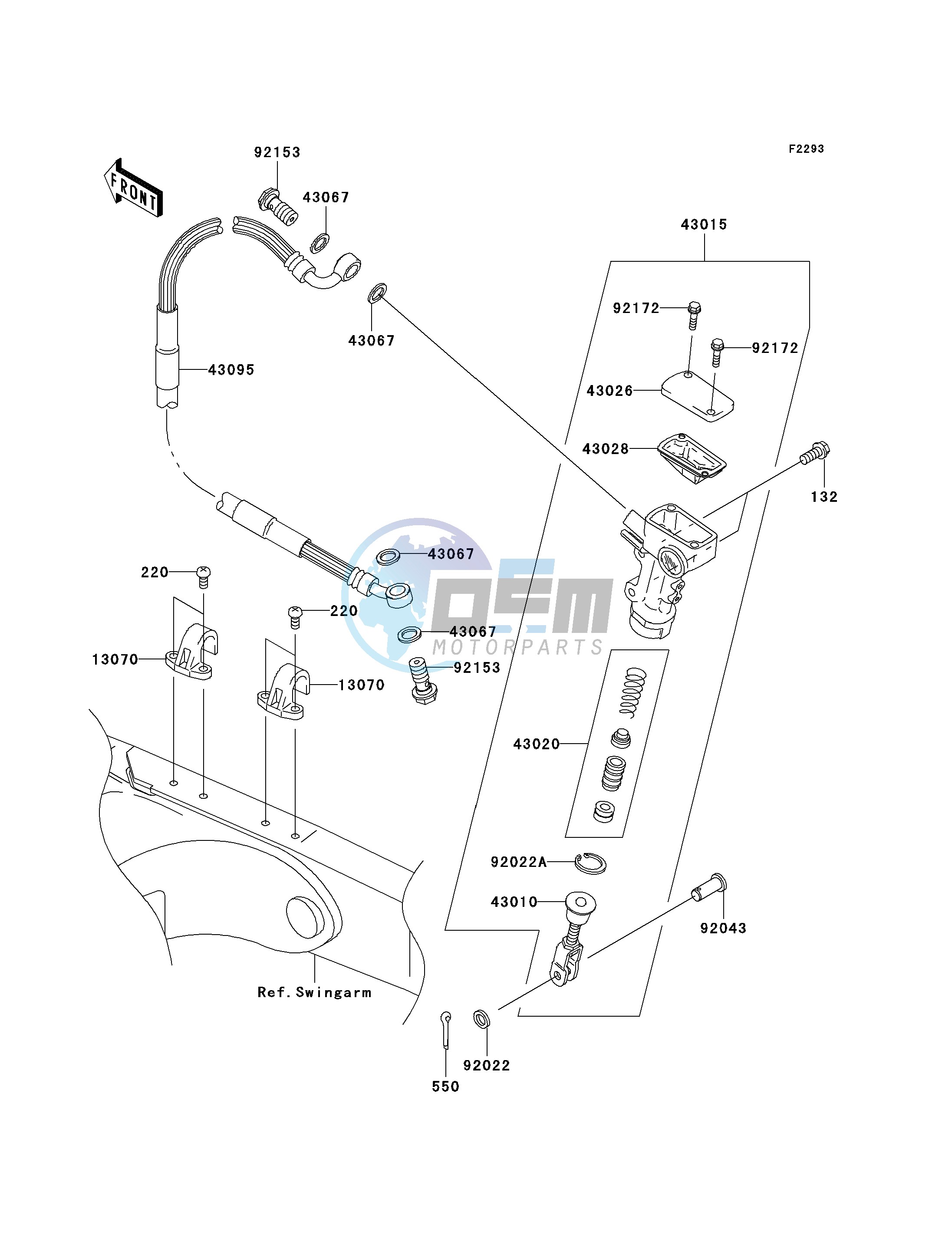 REAR MASTER CYLINDER