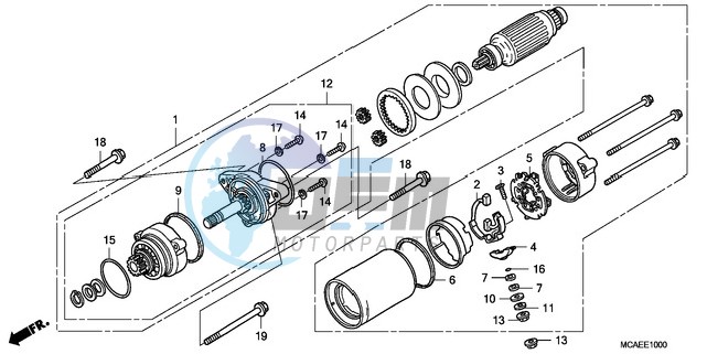 STARTER MOTOR