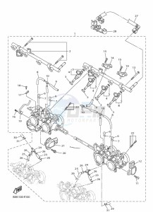 FJR1300D-AE FJR1300AE (B96L) drawing INTAKE 2