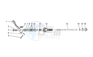 V7 CafÃ¨ 750 drawing Clutch II