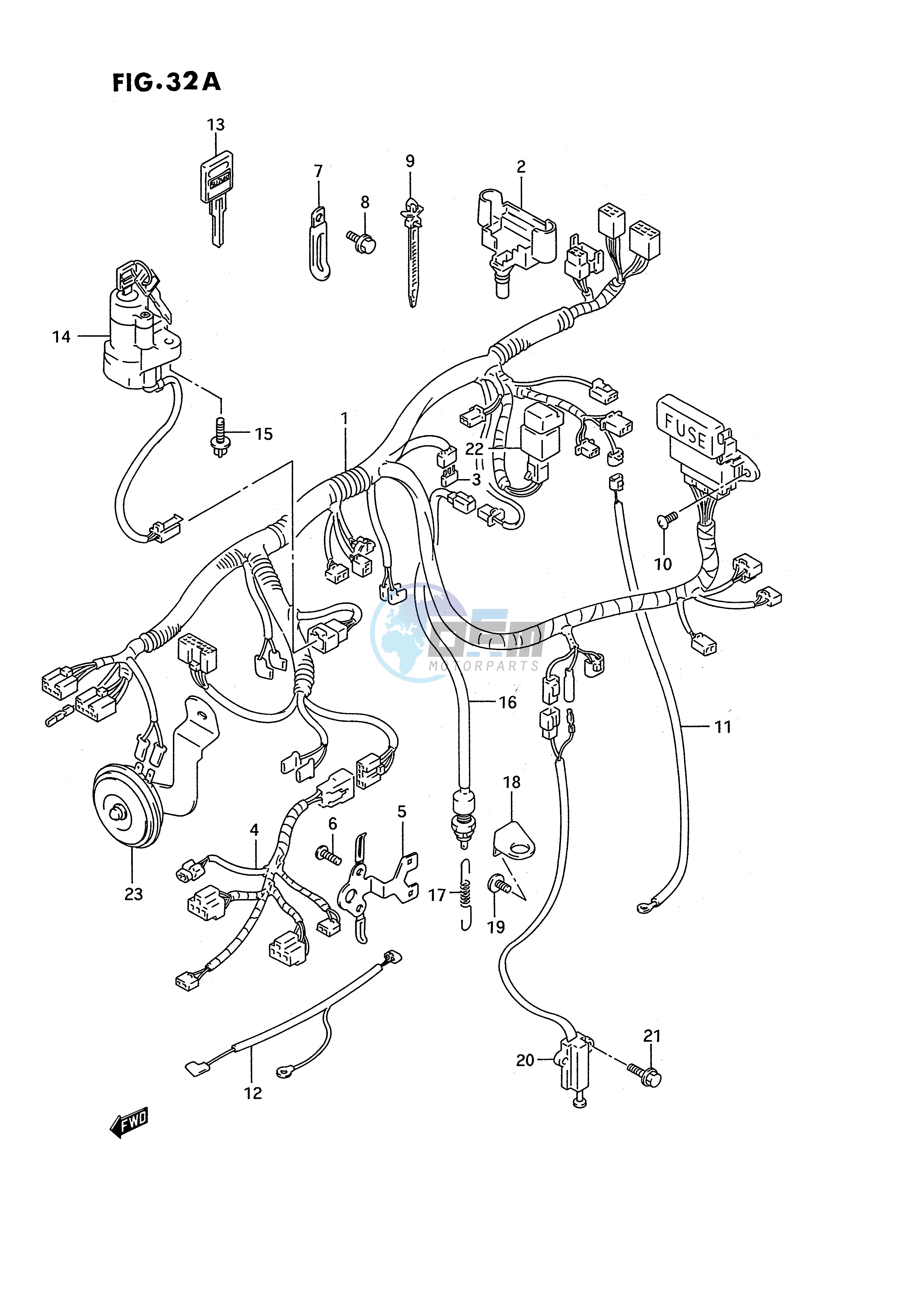 WIRING HARNESS (MODEL R S)