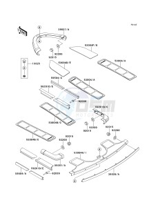 JH 750 F [SUPER SPORT XI] (F1-F2) [SUPER SPORT XI] drawing PADS