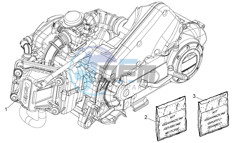 Engine, assembly